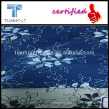 Customized Unique Flower Printing In Cotton Dobby Weave Fabric for Lady Dress/Cotton Dobby Fabric/Rose Printed Jacquard Fabric